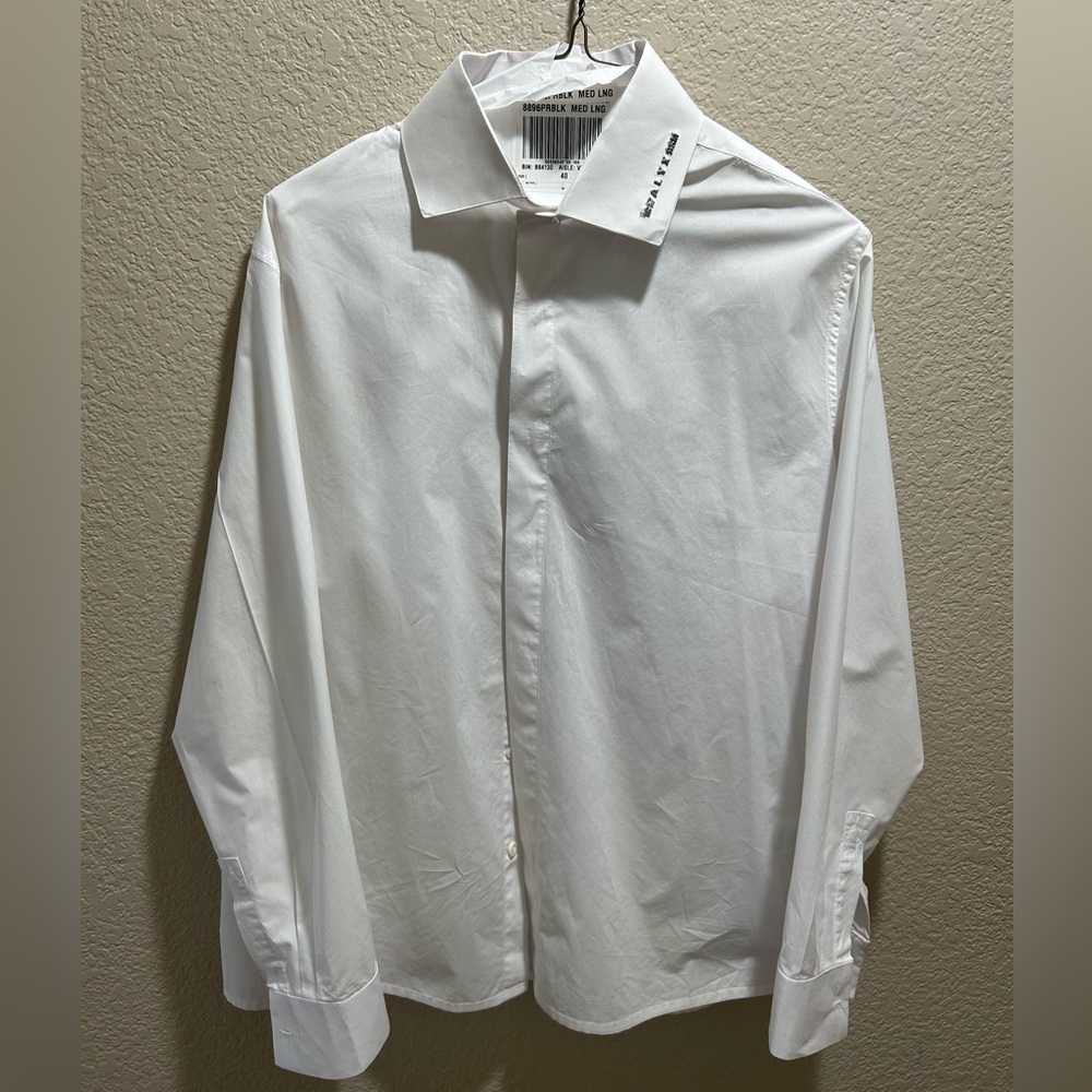 1017 ALYX 9SM metal logo button down dress shirt